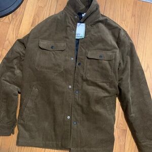 H&M Corduroy button up jacket Mens